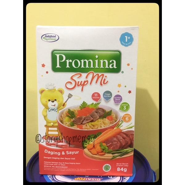 

promina sup mi daging dan sayur