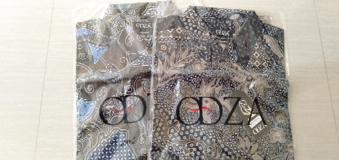 Odza Baju Kemeja Batik Kasual Lengan Pendek Regular Fit Ripraca