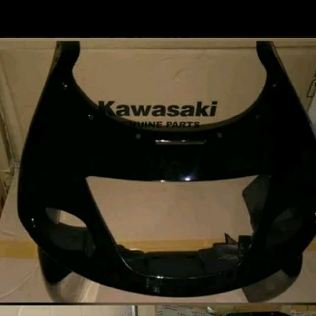 Fairing Atas Batok Lampu Ninja RR Old Hitam