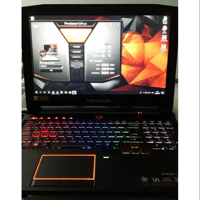 ACER PREDATOR G9-593 - I7 7700HQ - 16GB - 1TB - GTX1060 6GB
