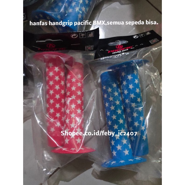 HAND GRIP HANFAT SEPEDA ANAK BMX BINTANG FIVE STAR SP-D312 PACIFIC panjang 13 cm