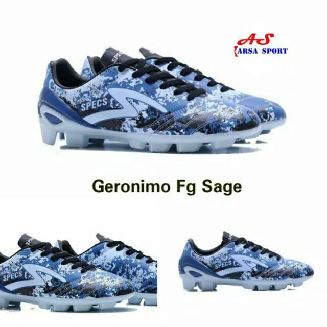 Sepatu bola Specs geronimo Fg sage Blue
