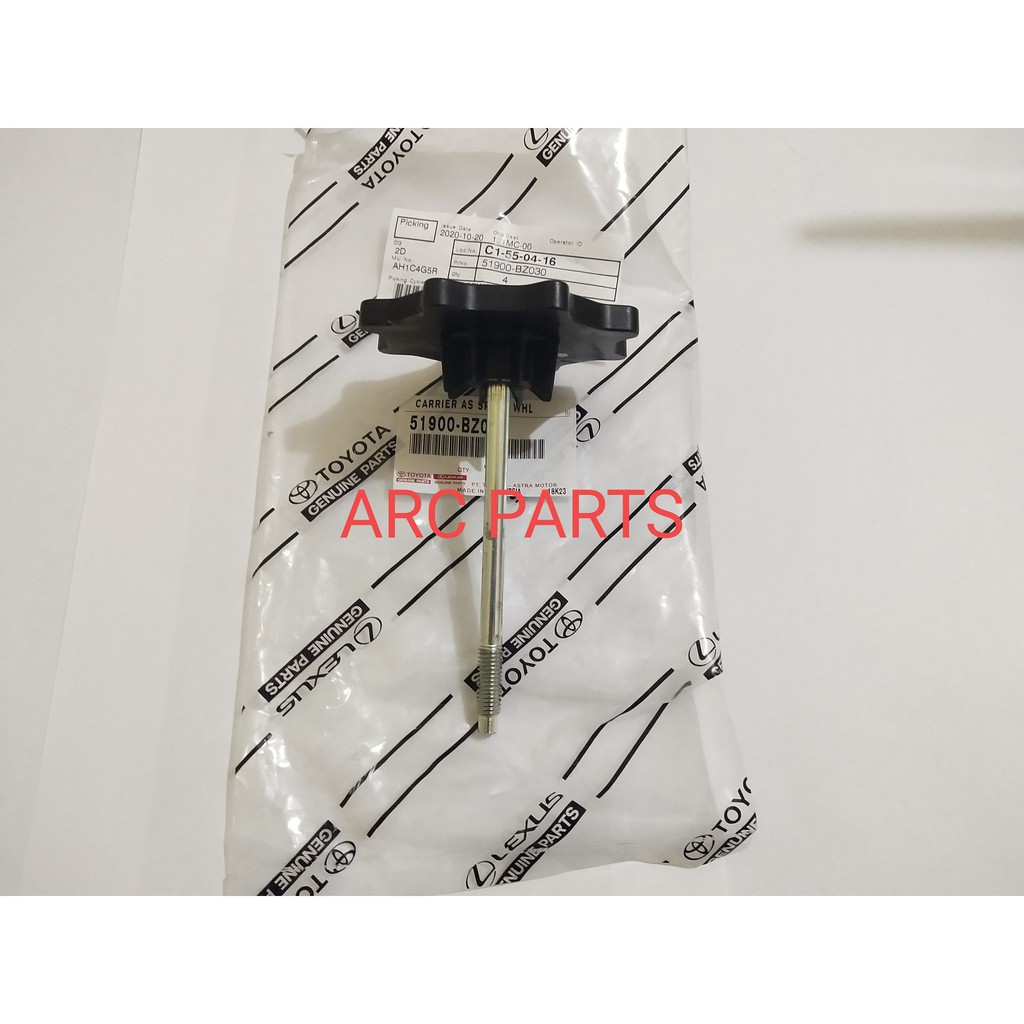 RB Baut ban serep putaran bracket gantungan ban serep hitam agya ayla original gress baru