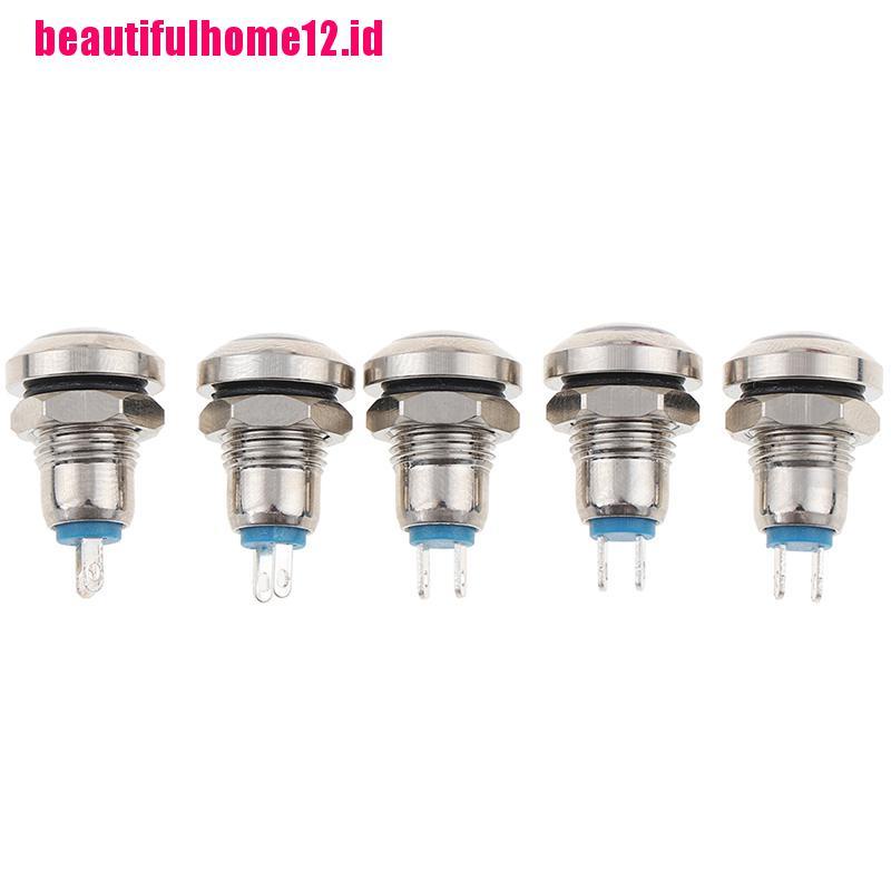 Tombol Tekan mini Bahan metal Ukuran 8mm