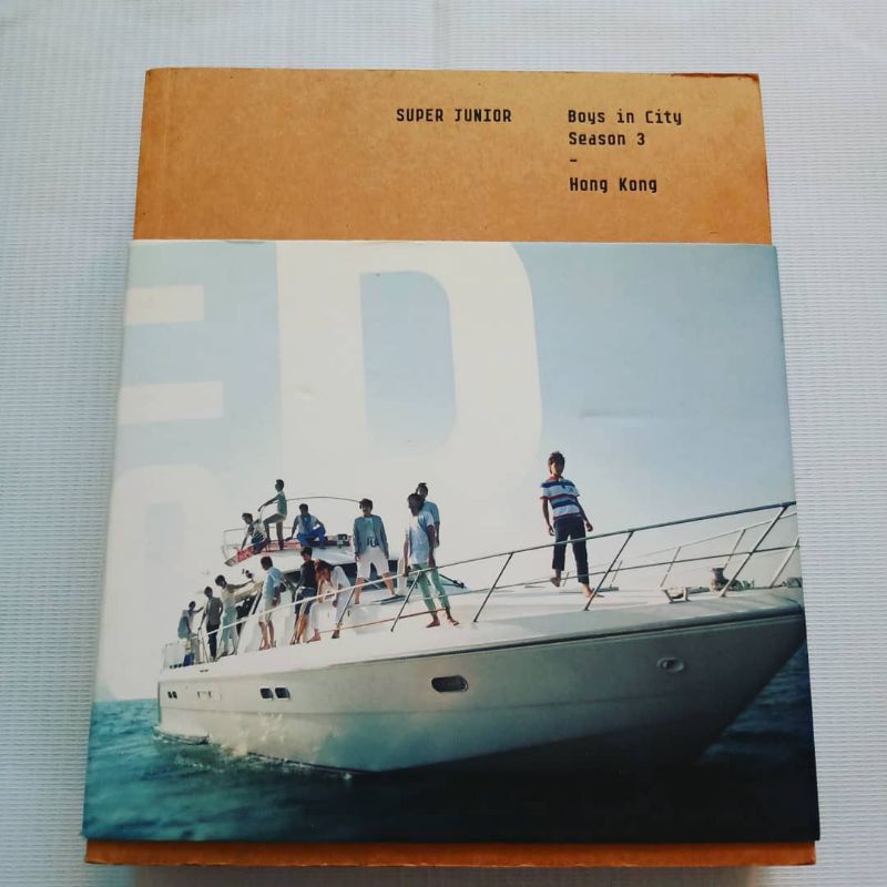 [WTS] SUPER JUNIOR BOYS IN CITY SEASON 3 - HONGKONG PHOTOBOOK