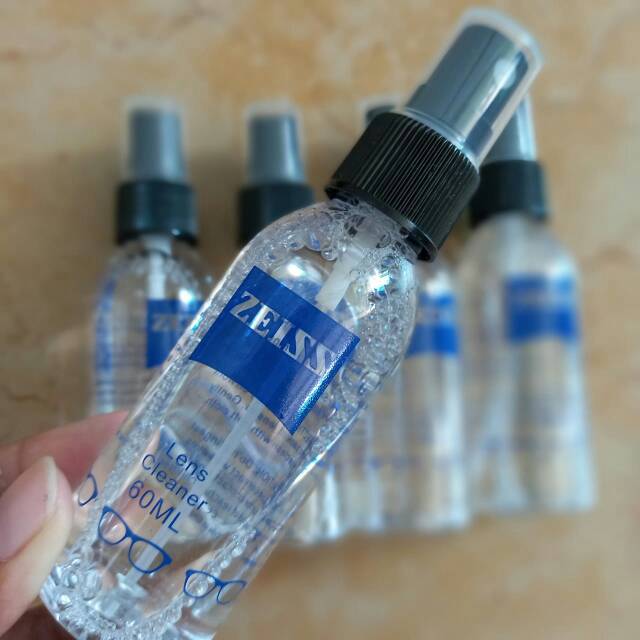 Cairan pembersih kacamata ORIGINAL ZEISS 60ml/air semprotan lensa kacamata zeiss/CLEANER ZEISS