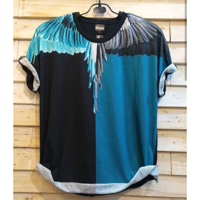 Baju Kaos Printing 3D Bangkok Thailand Arm Sayap Fullprint Full Print Spoon Import Impor Distro