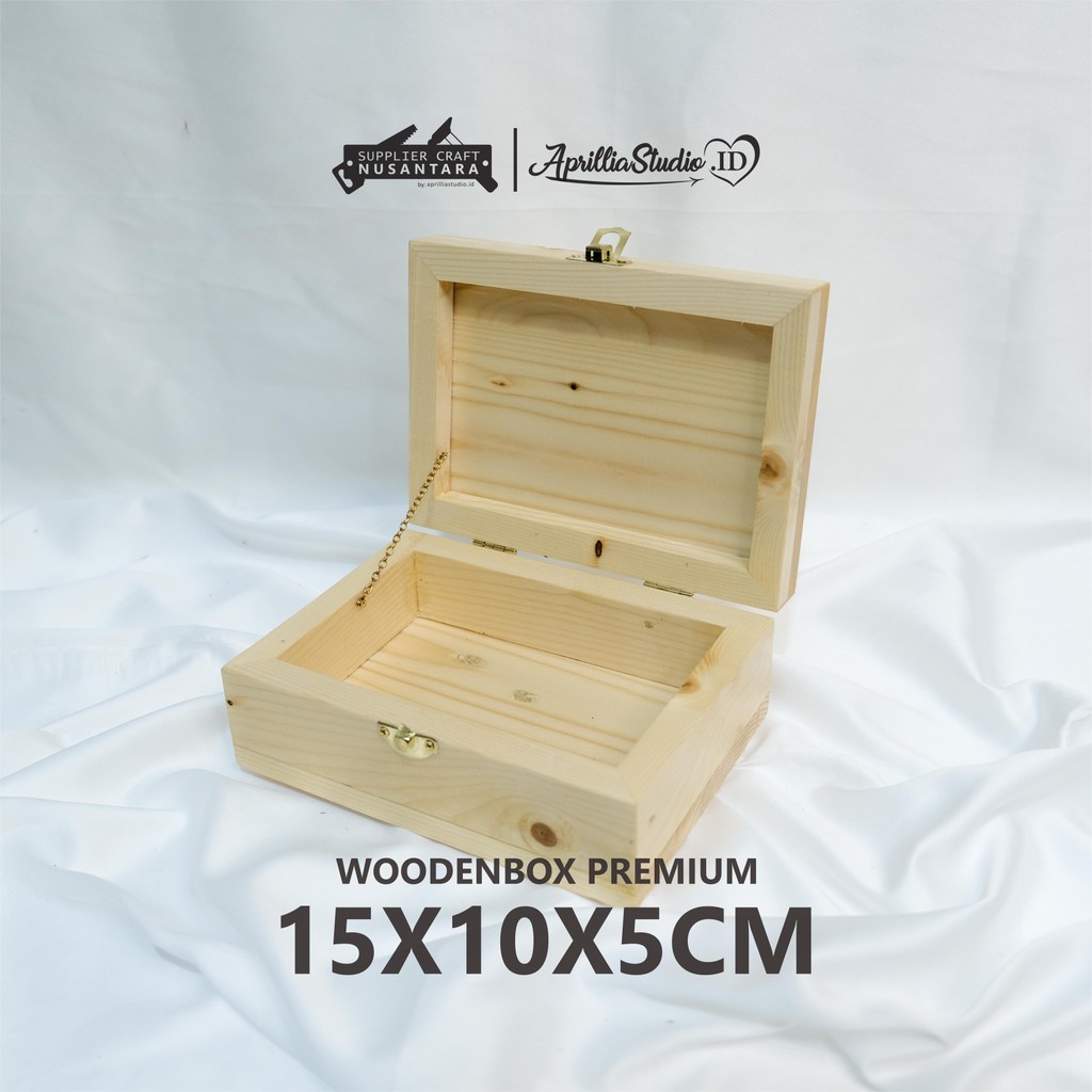 WOODEN BOX | BOX KOTAK KAYU DECOR CRAFT EKSKLUSIF