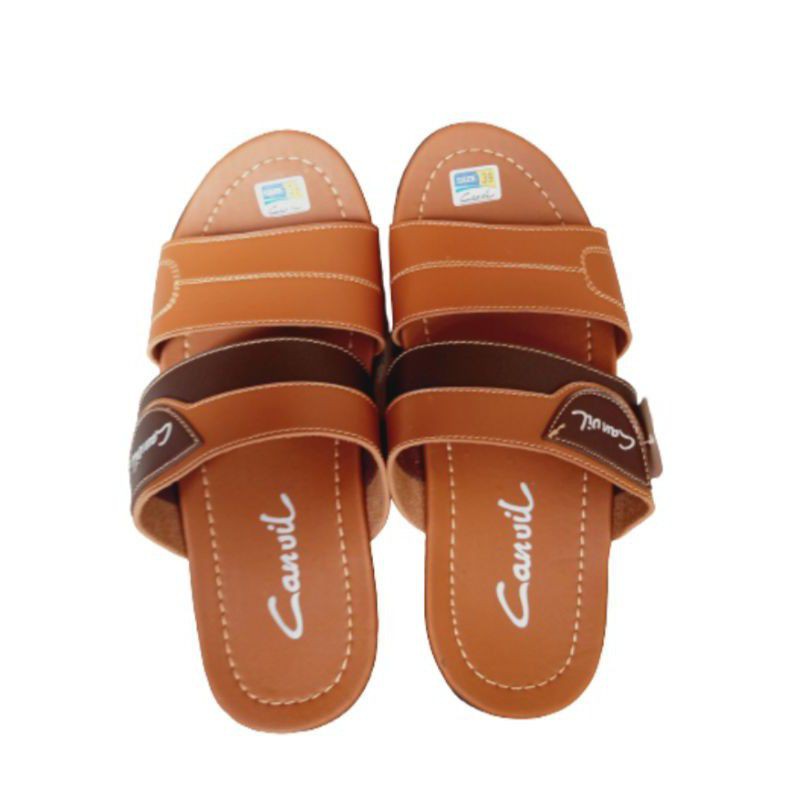 SANDAL CARVIL KULIT SELOP PRIA WANITA TERMURAH