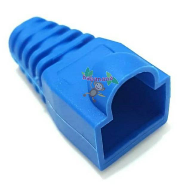 Plug boot rj45 pelindung kabel lan karet rubber silicon