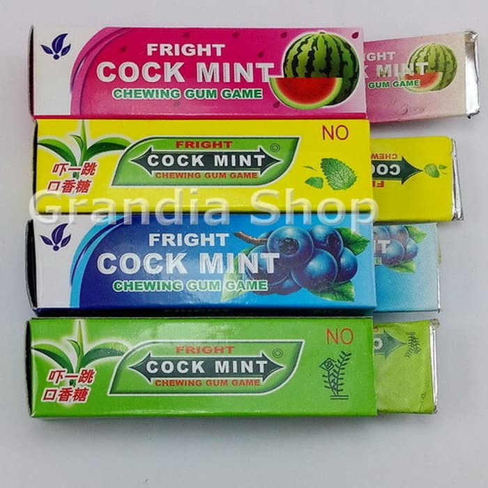 Jual Permen Karet Kecoa Mainan Usil Jahil Jadul Fight Cock Mint Murah