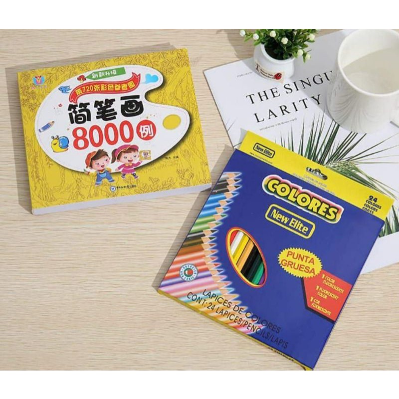 

Buku Mewarnai & Pinsil warna
