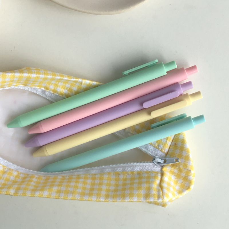 

READY PULPEN MACARON PULPEN WARNA PASTEL BOLPOINT MAKARON PULPEN LUCU KOREA PEN CETEK PULPEN GEL