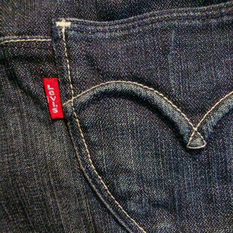 PRELOVED CELANA LEVI'S LADY STYLE ORIGINAL