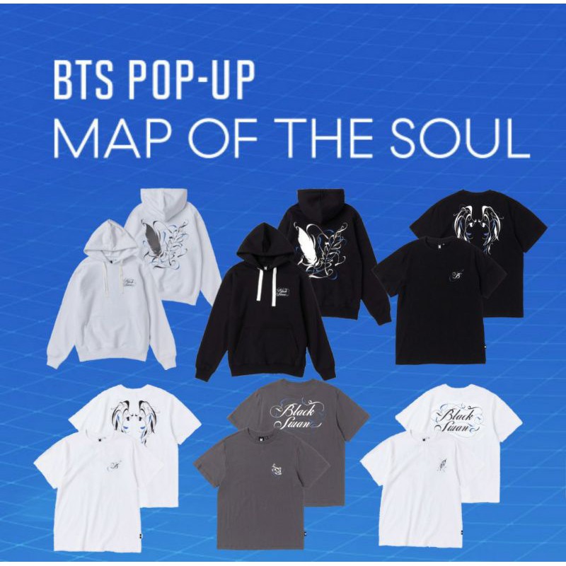 [PRE ORDER] HOODIE BLACK SWAN BTS POP UP UNOFFICIAL