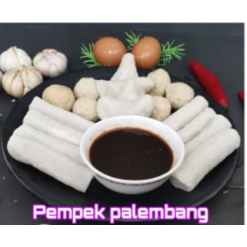 

Pempek Palembang Frozen isi 25pcs / Pempek ikan tenggiri / Pempek halal