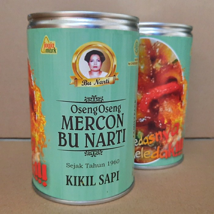 Oseng Oseng Mercon Bu Narti Kikil Sapi Khas Jogja - 300Gram