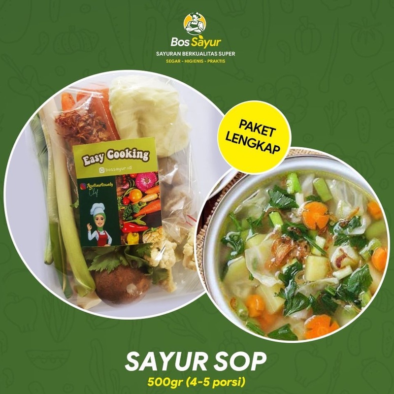 

SAYUR SOP 500gr 1 PACK