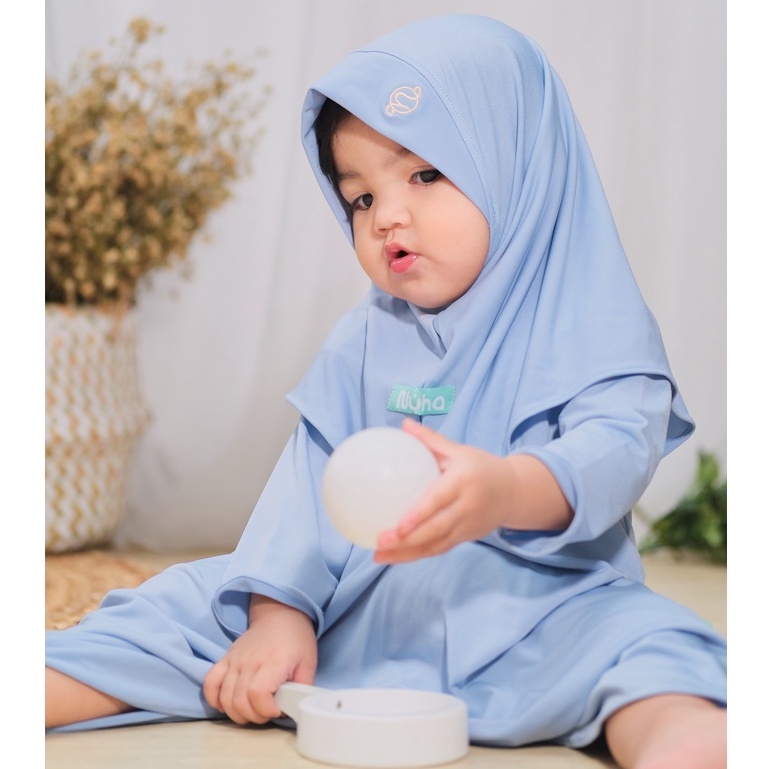 AISKA gamis bayi perempuan 0 6 bulan / gamis bayi perempuan cantik daily nuha