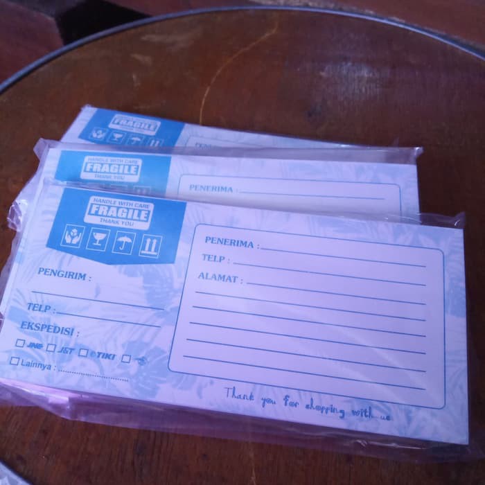 

Promo Label Alamat Pengiriman Olshop Biru Berkualitas