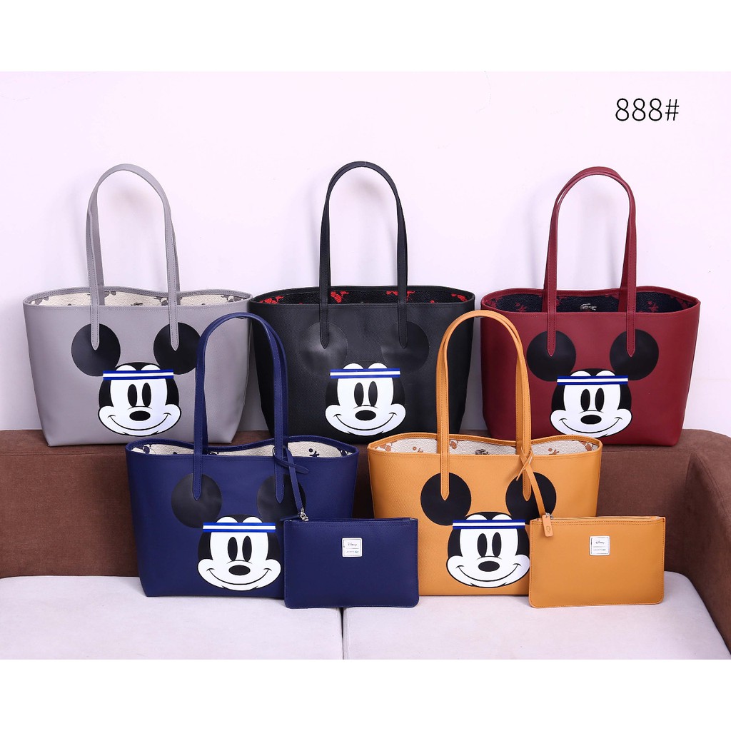 Lacoste Mickey Bolbal Tote Bag #888 H