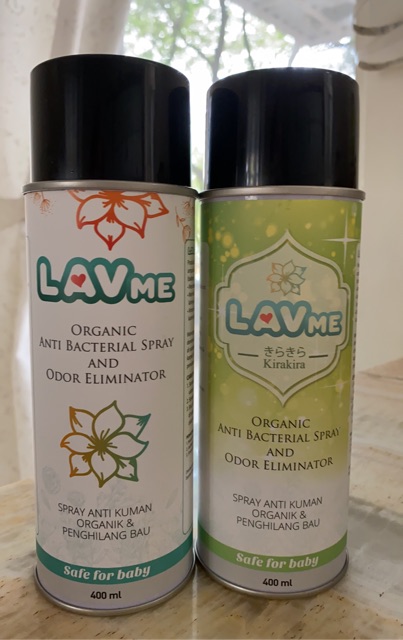 Lavme Anti Bacterial Spray and Odor Eliminator 250ml dan 400ml