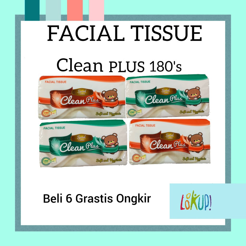 FACIAL TISSUE / TISU WAJAH 250'S TODAY-Clean Plus-180