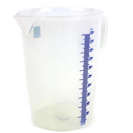 GREEN LEAF 1833 MEASURING CUP GELAS UKUR TAKAR PLASTIK 3000ML 3000 ML