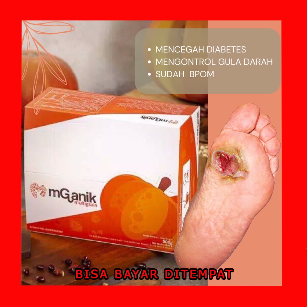 

MGanik Multigrain 500gr 20 Sachet - Superfood Alami ORIGINAL Gula Darah mencegah Diabetes kesehatan