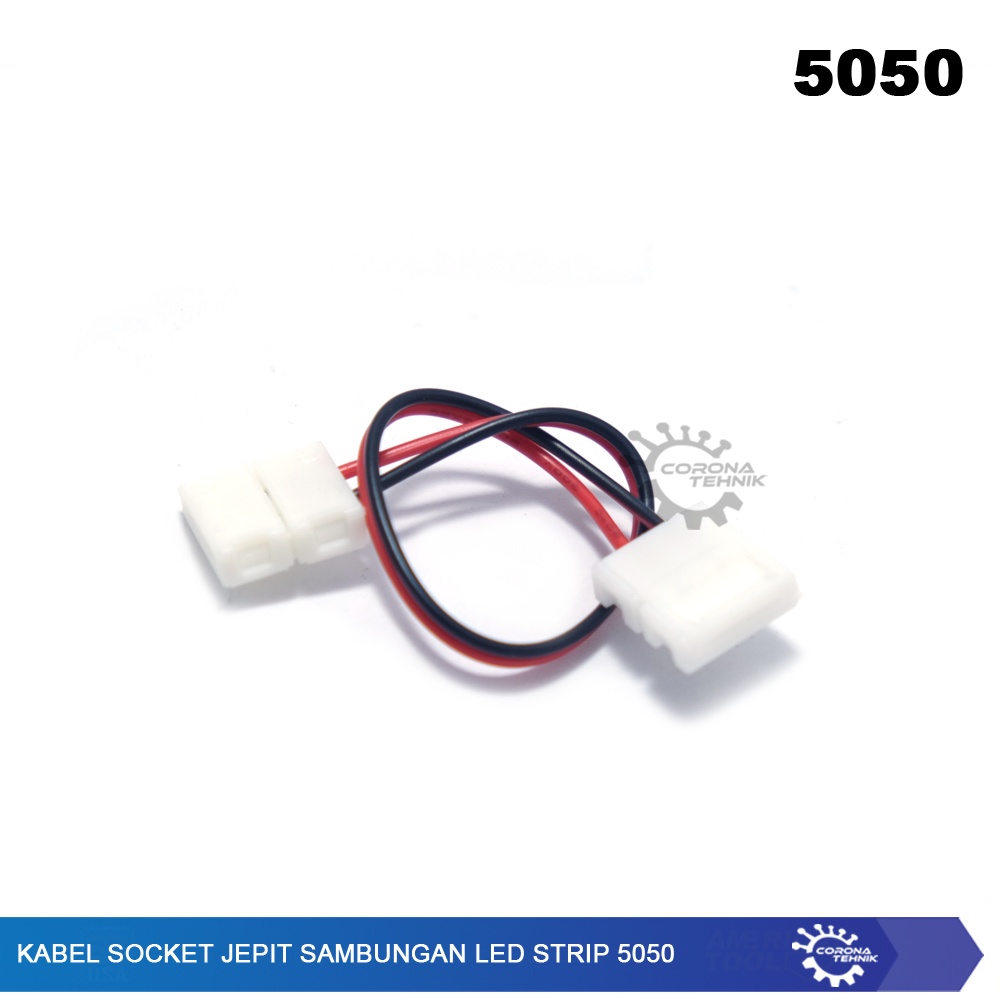 Jepit Sambungan Led Strip SMD 5050 - Kabel Socket