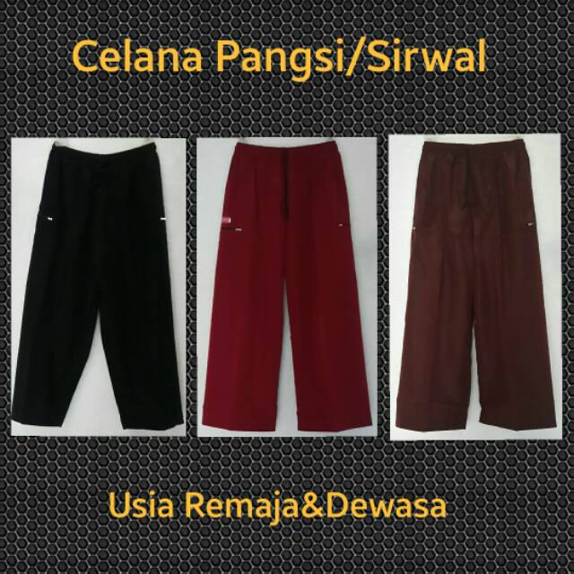 Celana Pangsi/Sirwal Dewasa