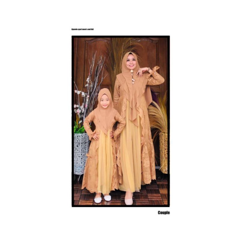 AYUNDA SYAR'I COUPLE BY OHC ORIGINAL BISA JUAL PISAH