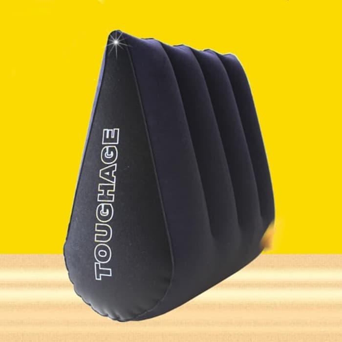 TOUGHAGE BANTAL TRIANGLE INFLATABLE EROTIC PILLOW SEX SUPPORT - PF3101 KODE 905