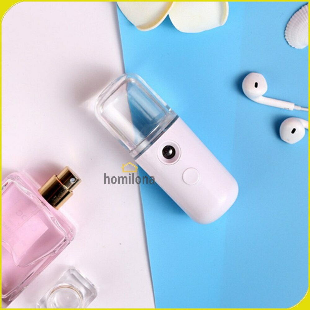 Humidifier Nano Mist Sprayer Moisturizer 30ml USB - Vinkkatory W718B - White