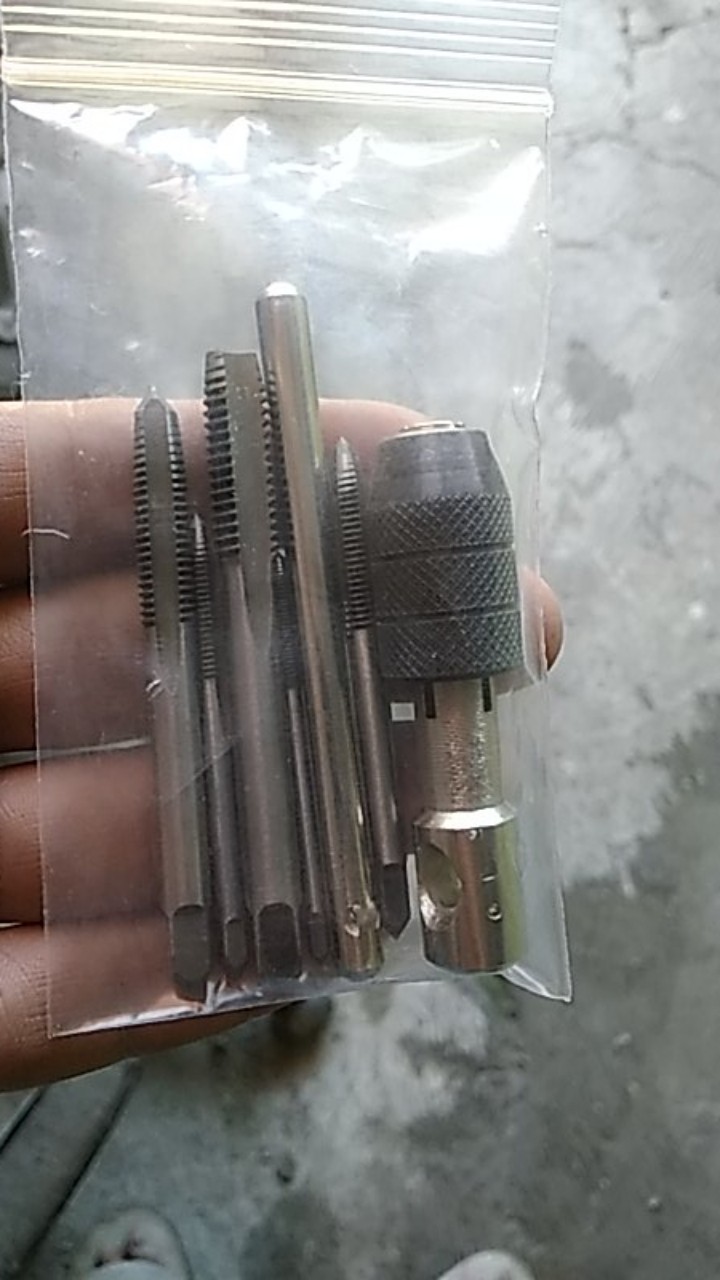 6pcs Kunci Pas Dengan Bahan Baja Alloy Dan Ukuran M3 / M4 / M5 / M6 / M8