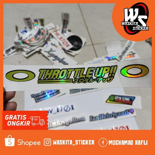 CUTTING STICKER/STICKER MOTOR/STICKER NAMA