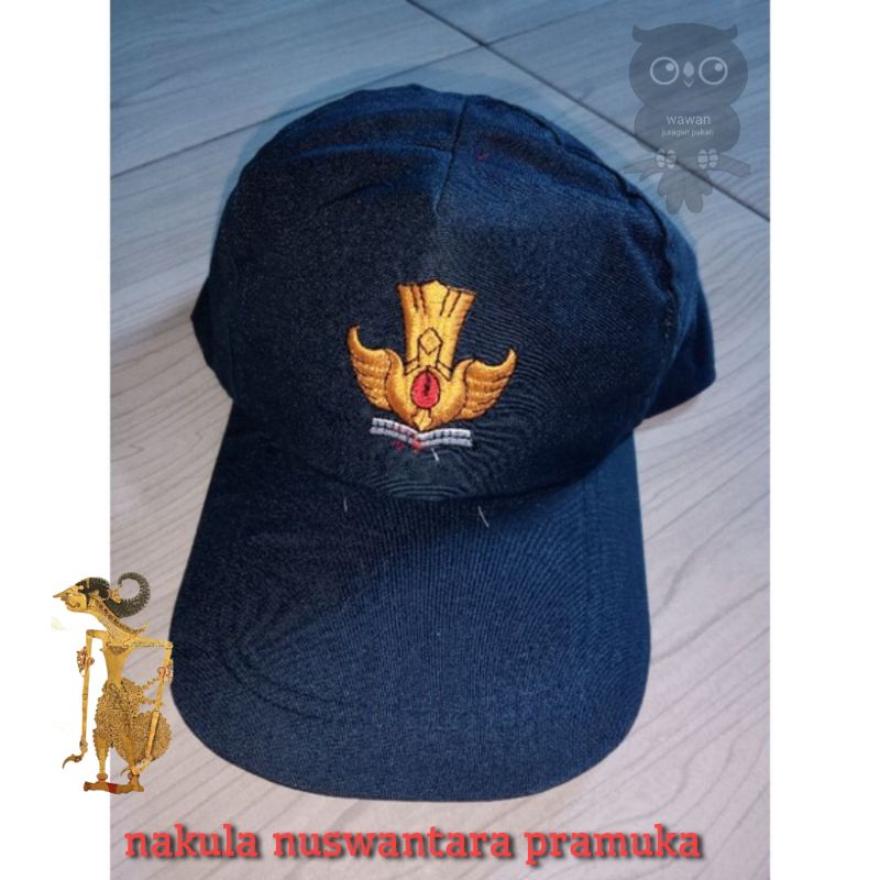 TOPI SMP , BIRU PUTIH DAN BIRU SEMUA BORDIR TUT WURI