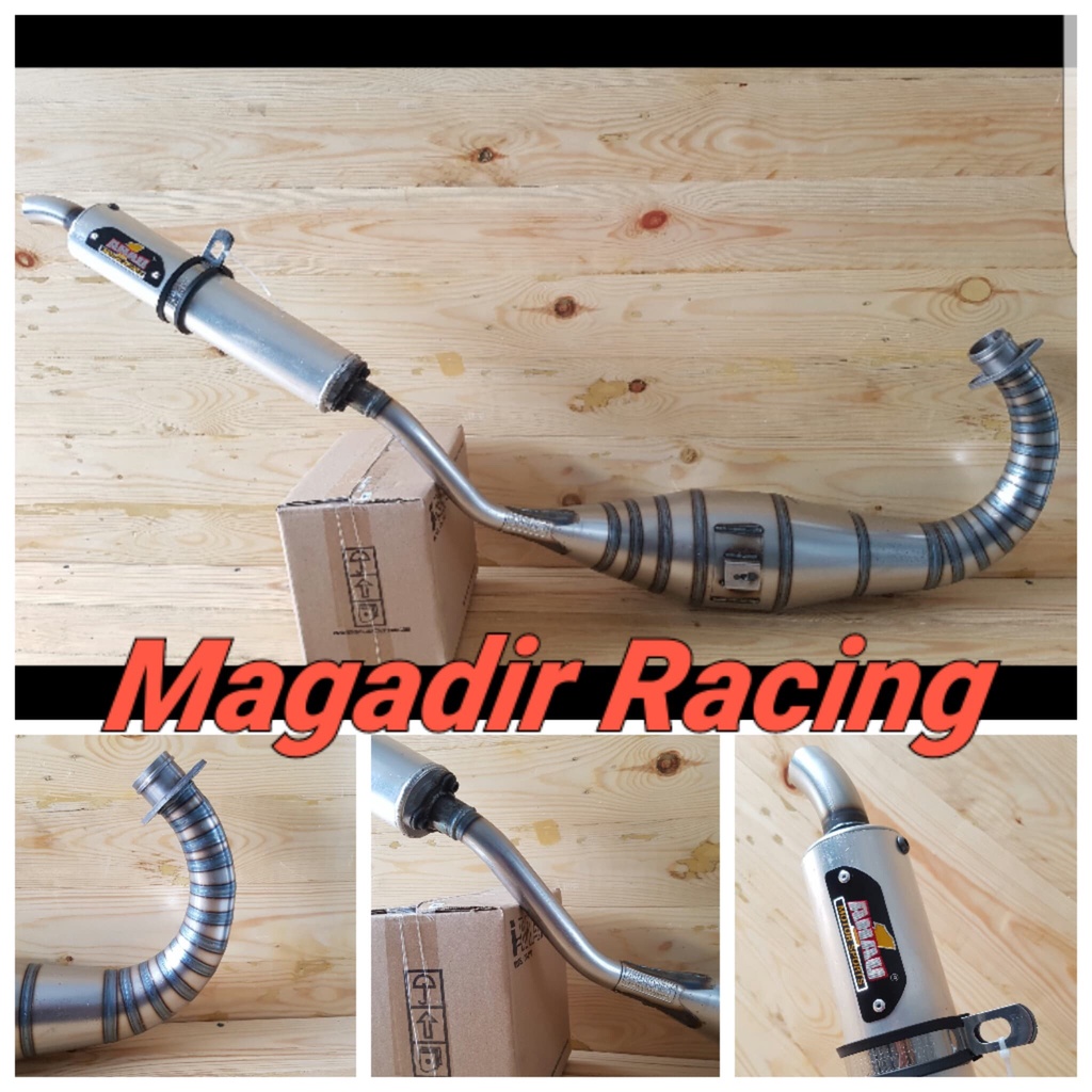 Knalpot Ahau1 Big Volume Kompetisi Ninja R & RR Ahau - Bayar Di Tempat