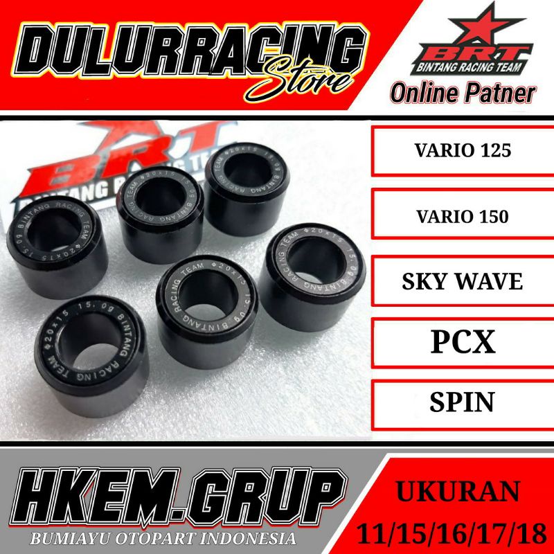 ROLLER BLACK DIAMOND KZR ROLLER RACING BRT VARIO 125 VARIO 150 OLD NEW LED PCX SKYWAVE SPIN ADV ROLL