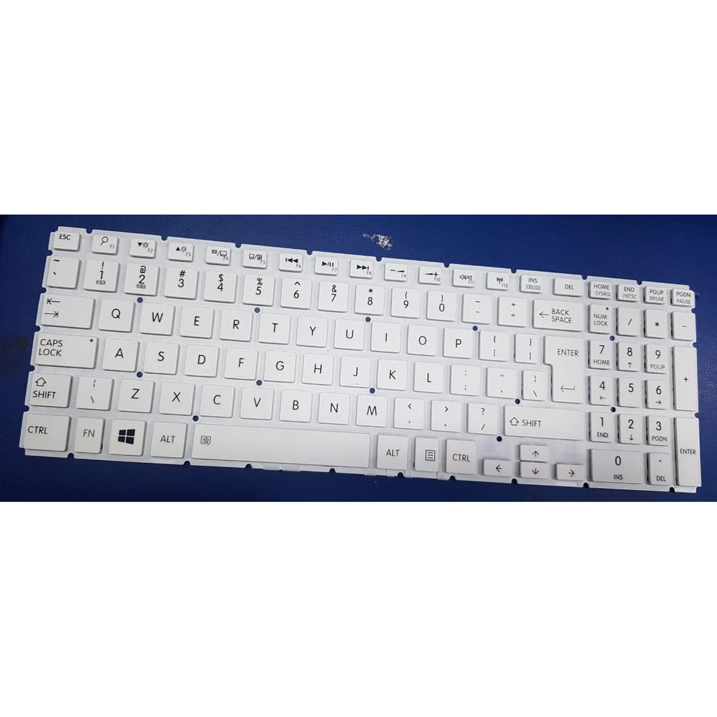 DIJUAL Keyboard Toshiba Satellite C50B C55B L50 L55-B C50D-B C50A-B enter besar White