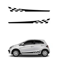 stiker stripe mobil honda brio // stiker body mobil brio / stiker honda racing
