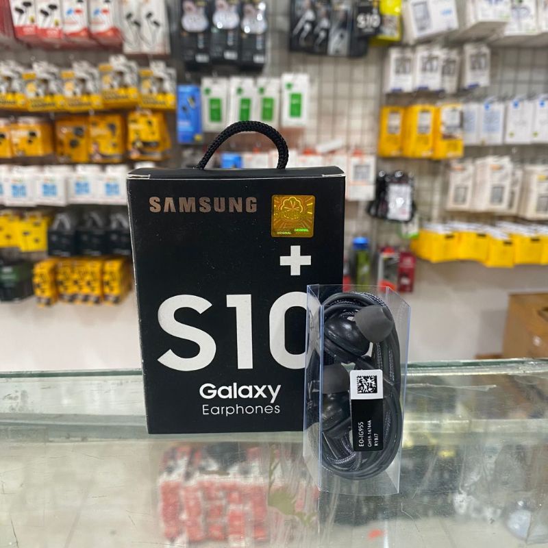 Headset Samsung S10 PLUS AKG Original /Hf AKG S10 Suara Mantap