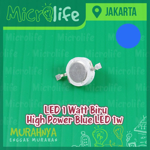 LED 1 Watt Biru High Power Blue LED 1w