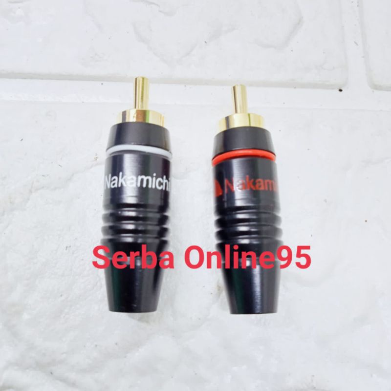JACK RCA AUDIO NAKAMICHI KUALITAS BAGUS