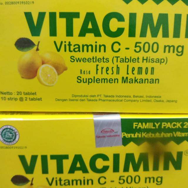 vitacimin 1 box 20 tablet