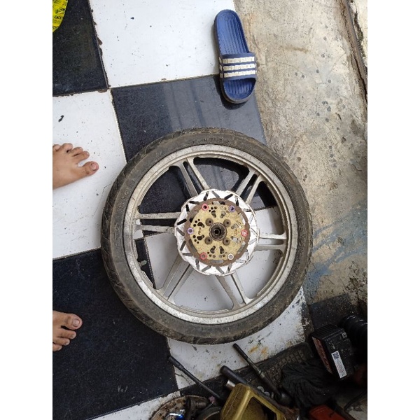 velg racing kawasaki zx,kaze,blitz r original enkei