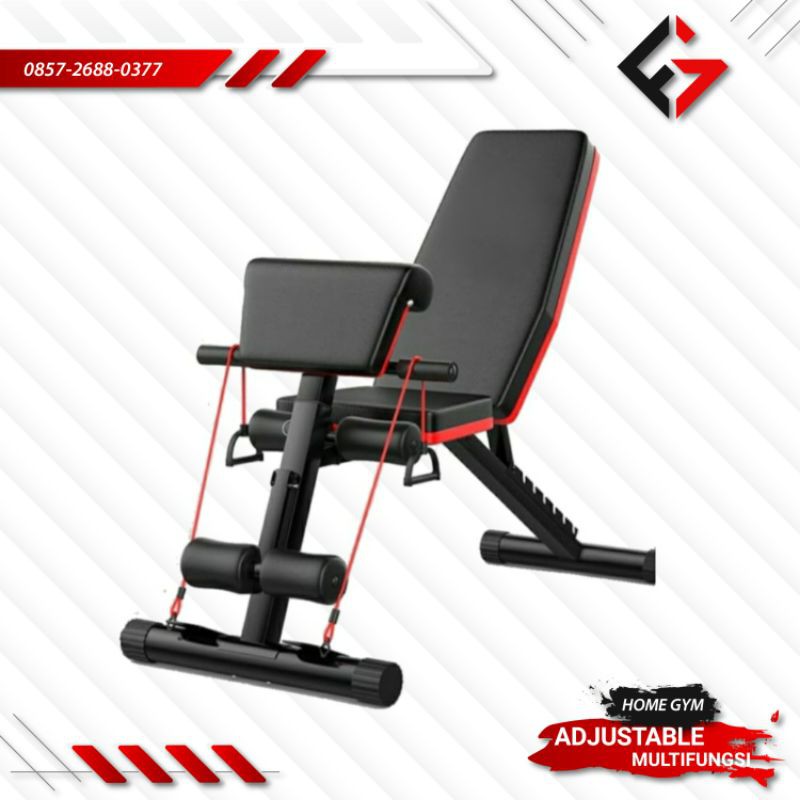 Jual Alat Olahraga Home Gym Adjustable Bench Multifungsi | Shopee Indonesia