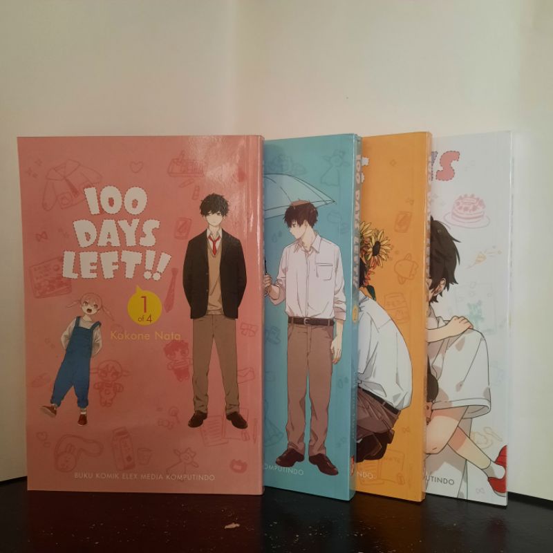 PRELOVED KOMIK MANGA 100 DAYS LEFT FULLSET