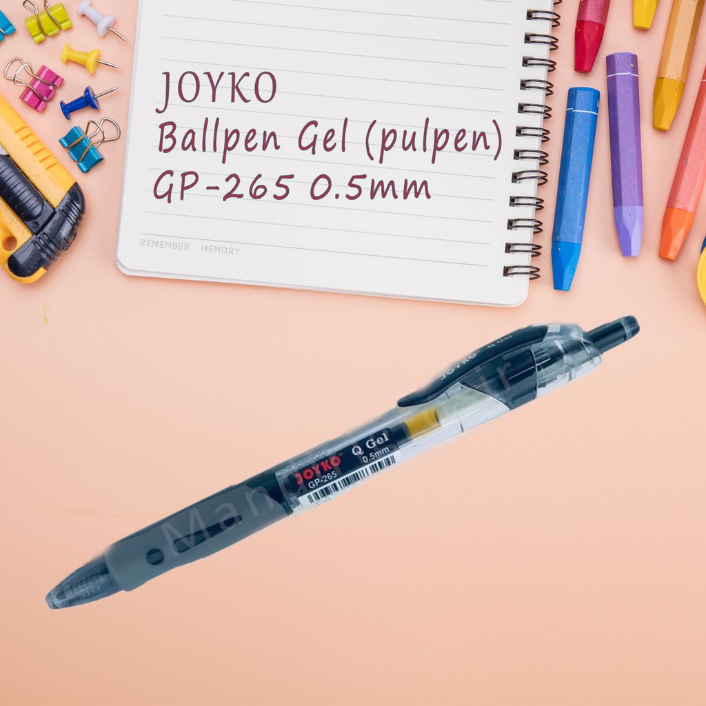 Ballpen Gel * Joyko * Pulpen * GP-265 Q * 0.5mm