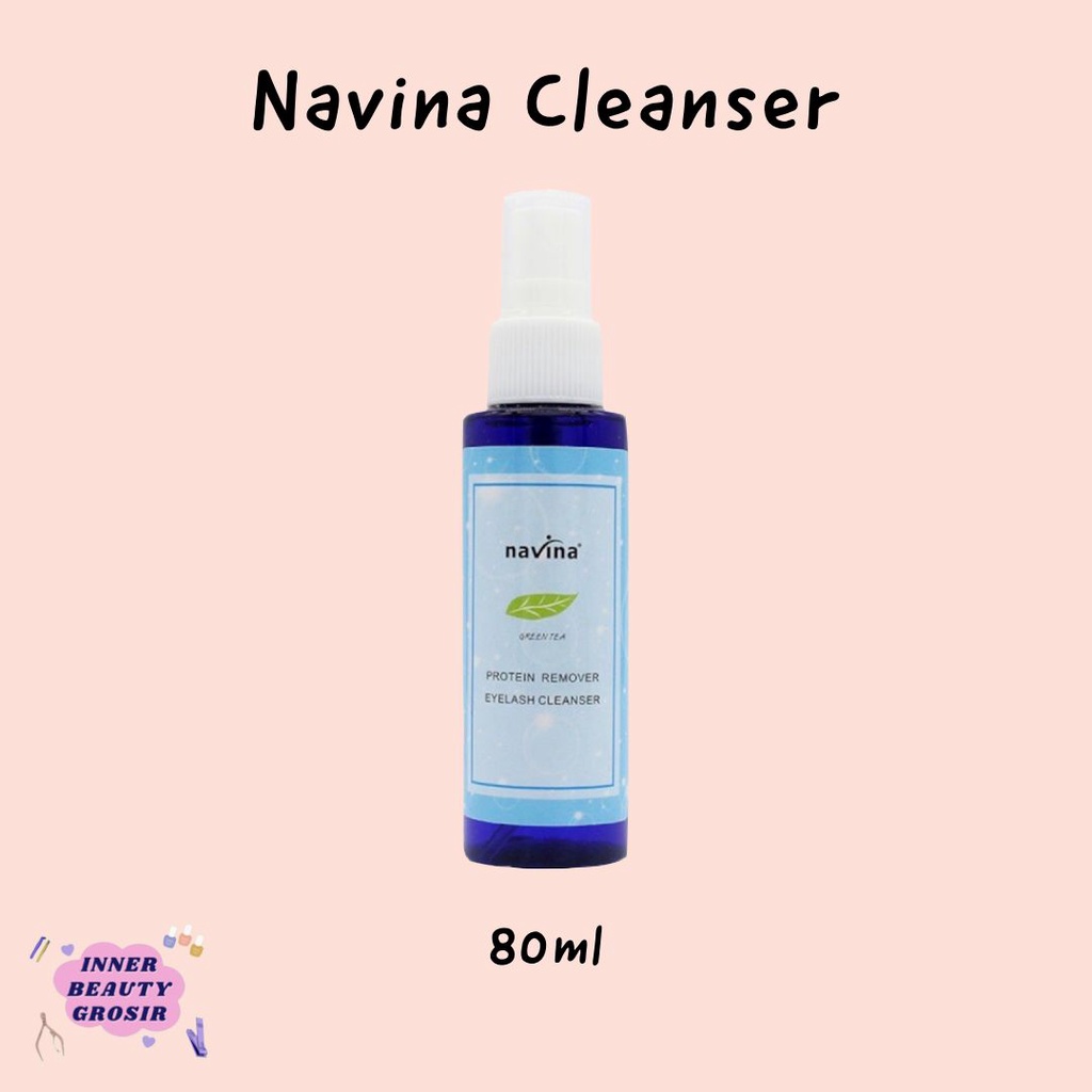 Navina Protein Eyelash Extension Cleanser / Navina cleanser / Navina Cairan Pembersih Ekstension Bulu Mata